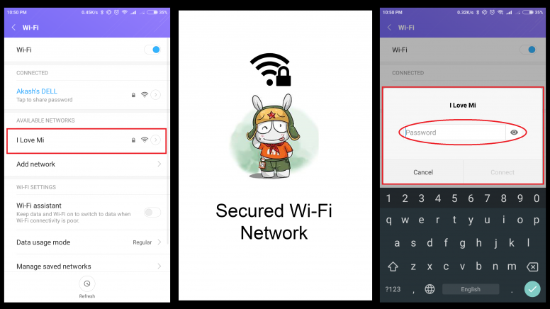 Connect Your Mi Phone to A Wi-Fi Network Without Any Password or Third-party App - Using WPS