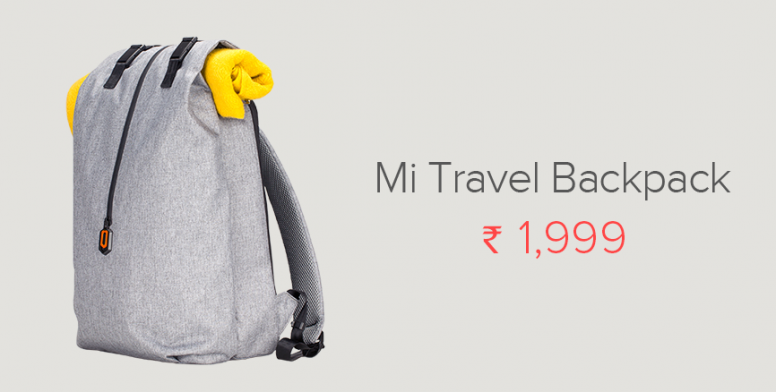 New Accessories Launch: Mi Travel Backpack, Mi City Backpack & Mi Casual Backpack