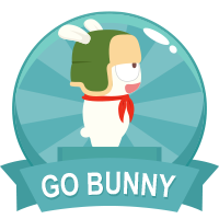 Go Bunny Medal