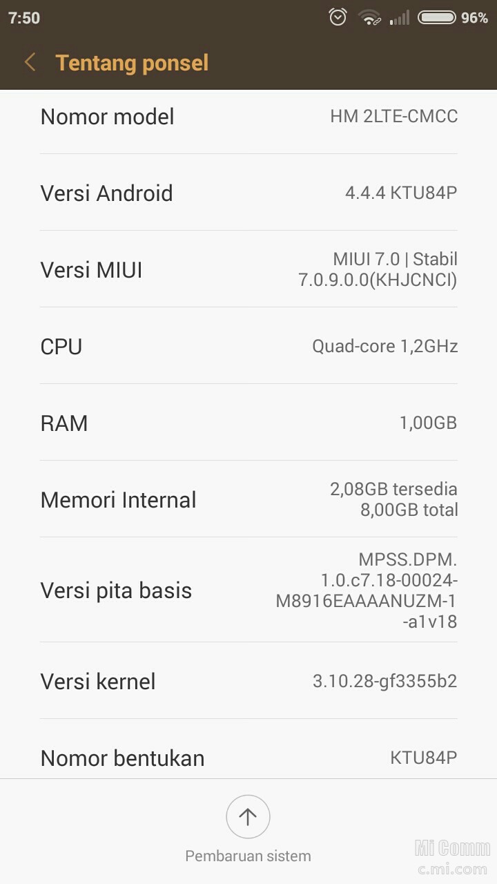 Sinyal Lemah Di Redmi 2 Ekor 13 Redmi Xiaomi Community Xiaomi