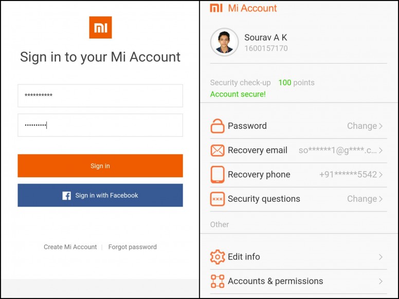 Mi Account FAQs How to Setup, About Mi ID and Password Reset Redmi