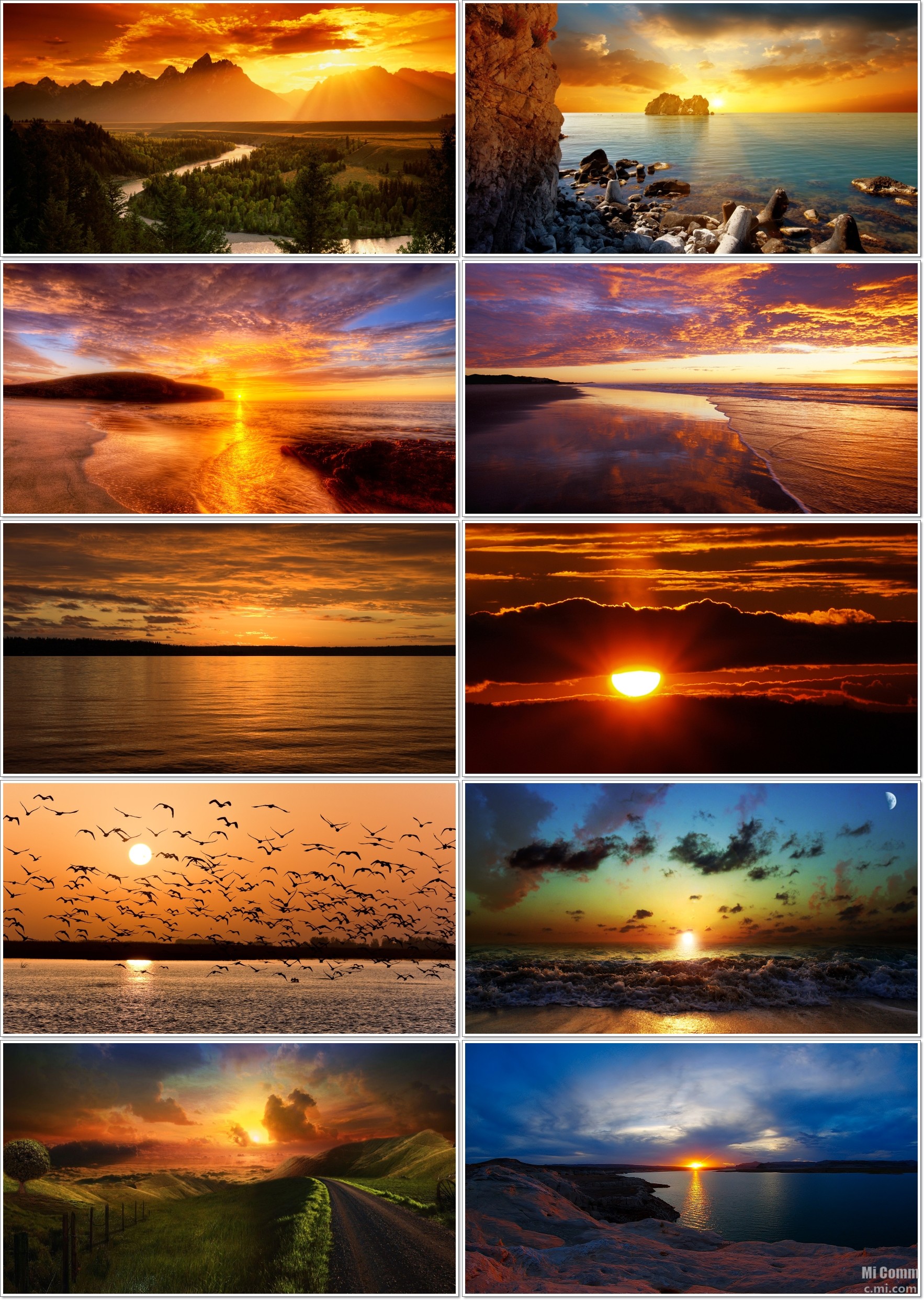 Koleksi Wallpaper Matahari Terbenam Sumber Mi Community Xiaomi