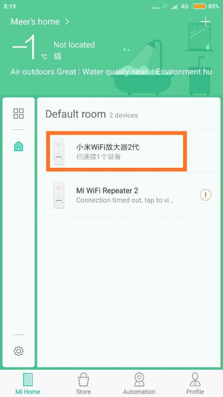 Cách fix lỗi báo kết nối không thành công của thiết bị wifi xiaomi repeater 2
