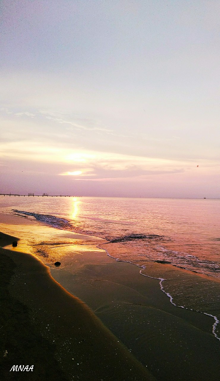Menikmati Sunset Di Pantai Widuri Kabupaten Pemalang Fotografi Mi Community Xiaomi