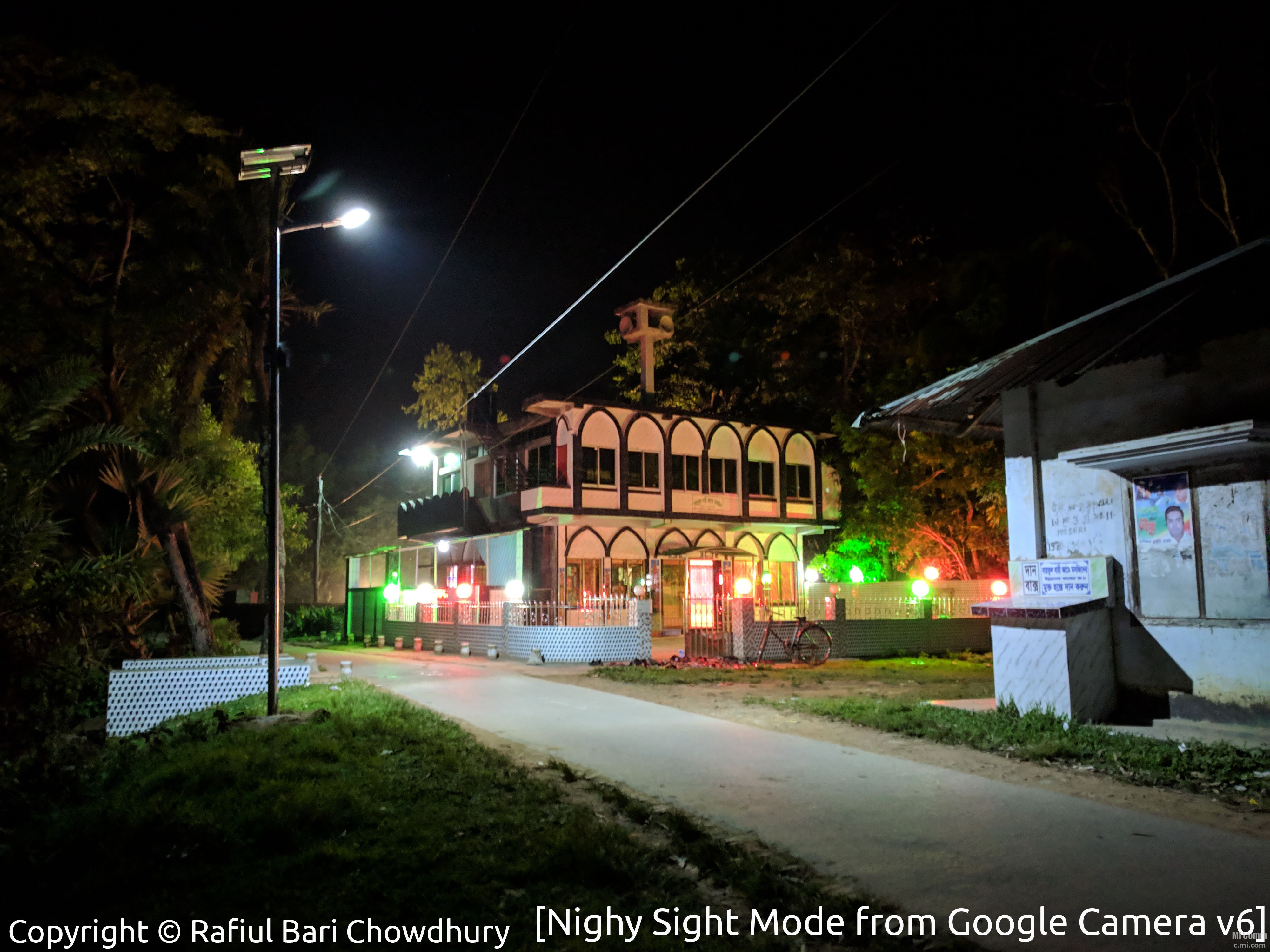 the night sight mode from google camera