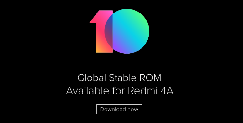 MIUI 10 Global Stable ROM V10.1.1.0.NCCMIFI for Redmi 4A ...