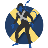 Medalla X-Men: Rondador Nocturno