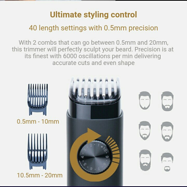 mi trimmer comb set