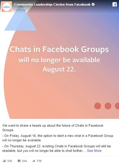 Chat circles facebook How to