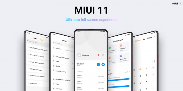 MIUI 11 - The Ultimate Full Screen Experience : Redesigned For The New Era!